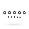 Sada Šroubů Bell Custom 500 Rplcmt Kit 5-Snap