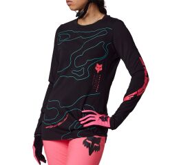 Dámský cyklo dres Fox W Ranger Mid Ls Jersey Lunar
