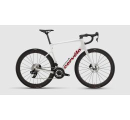 Silniční kolo Cervélo Caledonia-5 Rival AXS Vanilla/Cherry 56