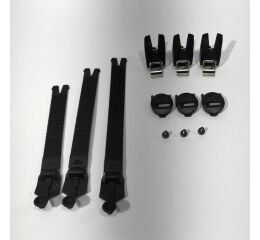 Náhradní díl pro boty Fox 2019 Comp Strp Kit/Bkle/Pass