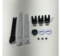 Náhradní díl pro boty Fox 2019 Comp Strp Kit/Bkle/Pass