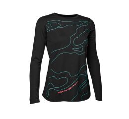 Dámský cyklo dres Fox W Ranger Mid Ls Jersey Lunar