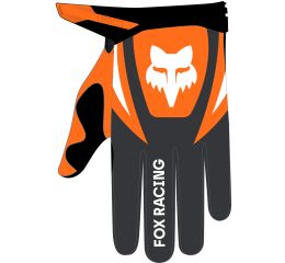 Dětské MX rukavice Fox Yth 180 Draft Glove