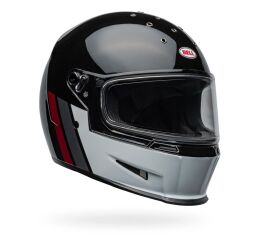 Motocyklová přilba Bell Eliminator Black/White