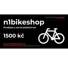 voucher n1bikeshop 1500 kč
