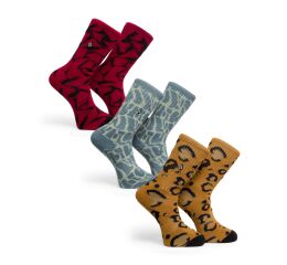 Ponožky Volcom Print Mixer Sock 2 3Pk