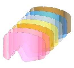 Náhradní skla Shred Monocle 7 Lenses Kit