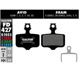 brzdové desky GALFER FD427 PERFORMANCE - Avid, Sram, Braking, Lewis, Trickstuff