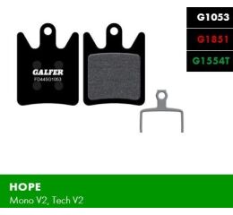 brzdové desky GALFER FD445 PERFORMANCE - Hope