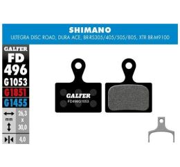 brzdové desky GALFER FD496 PERFORMANCE - Shimano