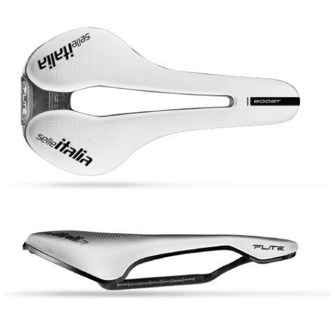Cyklistické sedlo Selle Italia Flite Boost KC SF L CRB White