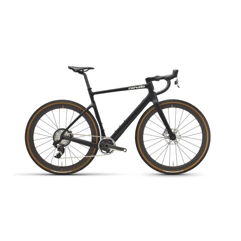 Gravel kolo Cervélo Aspero-5 Red XPLR eTap AXS 1 Five Black