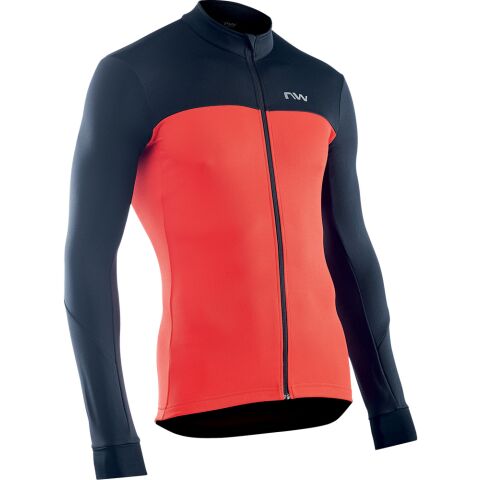 Cyklistický dres Northwave Force 2 Jersey Ls Full Zip