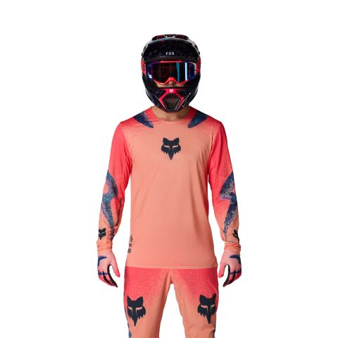 Pánský cyklo dres Fox Flexair Ls Jersey Vision Le