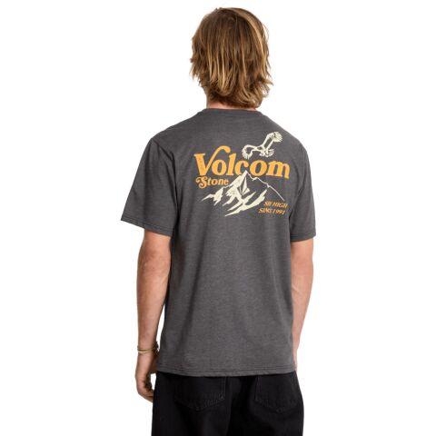 Pánské triko Volcom Back Country Hth Sst