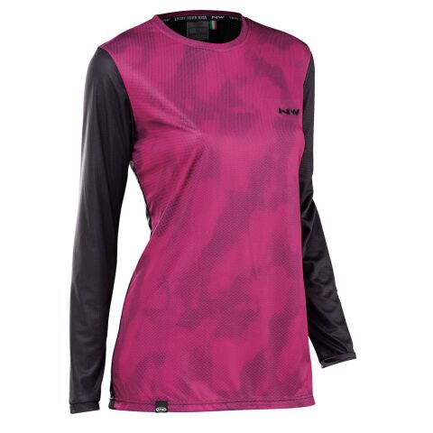 Dámský cyklo dres Northwave Edge Woman Jrs Long Sleeve