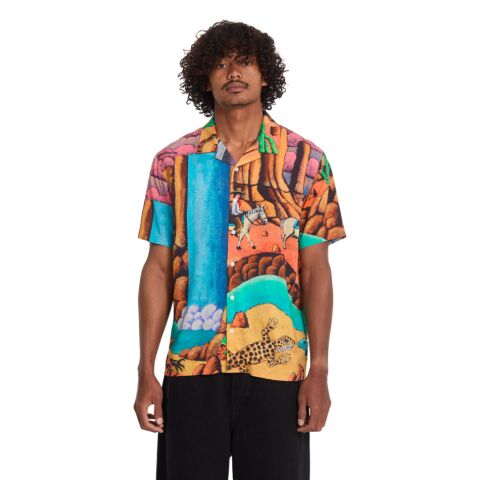 Pánská košile Volcom Fa Mickey Mason Ss