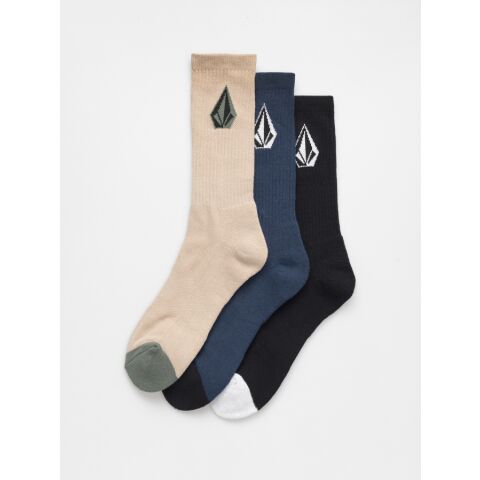 Pánské ponožky Volcom Full Stone Mix Sock 3Pk