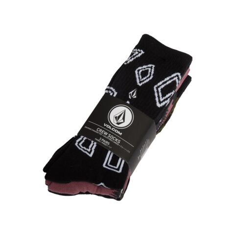Ponožky Volcom Print Mixer Sock 3Pk