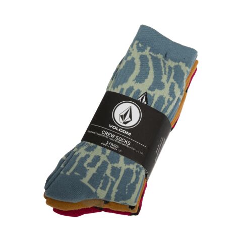 Ponožky Volcom Print Mixer Sock 2 3Pk
