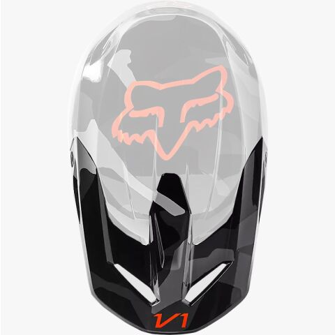 Náhradní kšilt Fox V1 Helmet Visor - Bnkr