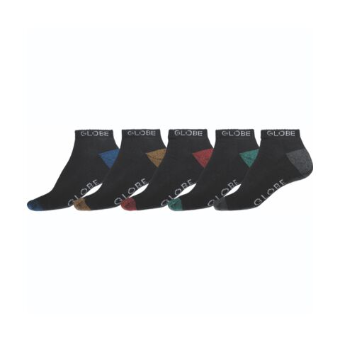 Pánské ponožky Globe Ingles Ankle Sock 5 Pack