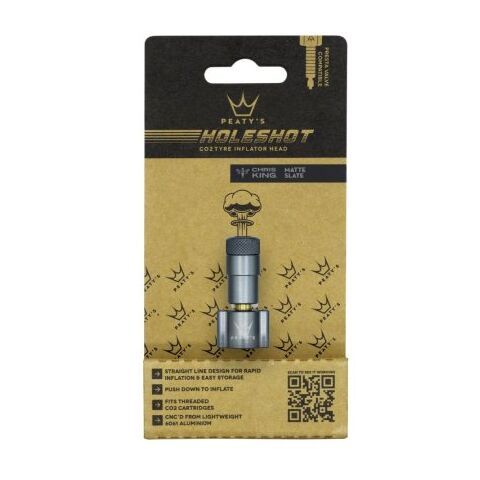 hlavice CO2 PEATY´S Holeshot CO2 pumpa black